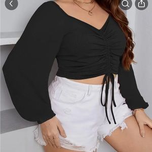 4/$16 Temu Cropped Top 16W